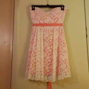 Short Strapless Dress